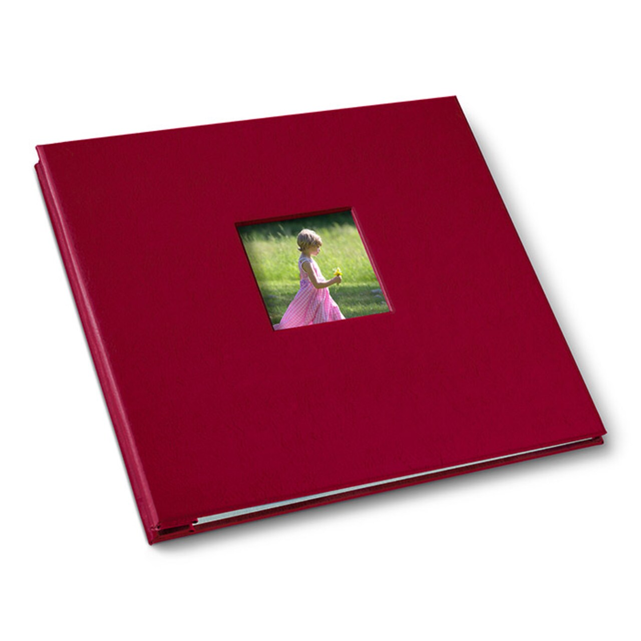 Gallery Leather Yarmouth 12 x 12 Scrapbook, Hold Keepsakes and Memories, Bonded Leather, Post-Bound, 20 pages, - 12.75" x 14.5"